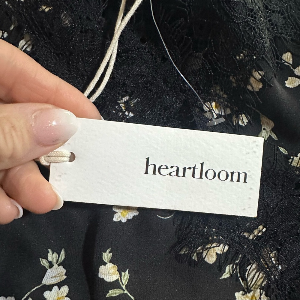 Heartloom Evelynn Lace Trim Floral Camisole Tank Top Size Small - NWT - Picture 7 of 7